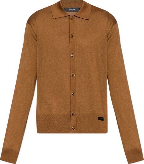 Versace Herre Strikkevarer Brun M, Versace Herre Strikkevarer Brun M,
