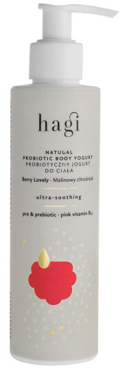 Hagi Natural Probiotic Ultra-Soothing Body Yogurt Berry Love 200 ml