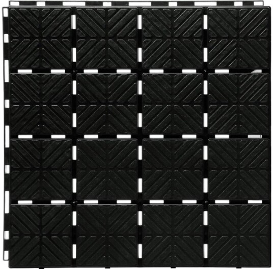 Prosperplast Fortau Rist 1,5 M2 Easy Square Ies40 Sort Prosperplast Fortau Rist 1,5 M2 Easy Square Ies40 Sort