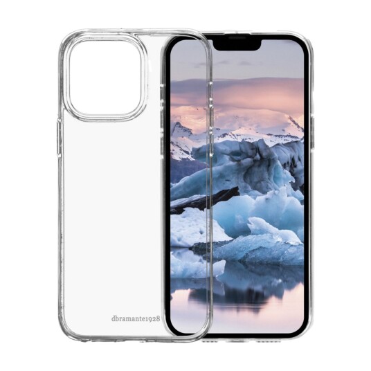 dbramante1928 Greenland Gjennomsiktig Mobildeksel for iPhone 14 Pro Max - 100% Resirkulert Plast