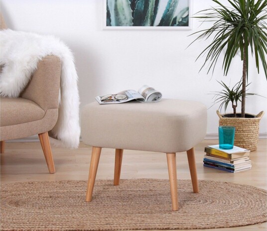 Demopolis Sittepuff 50 cm Beige