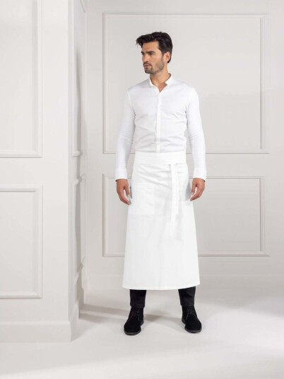 Le Nouveau Chef Midjeforkle Nicolas ; 95x90 cm (LxB); Hvit