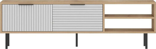 Wenus TV-benk 150 cm - Eik/Hvit