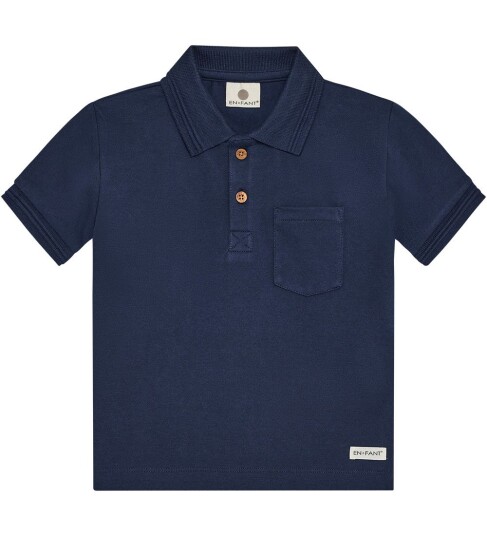 En Fant Polo Ss Navy 122