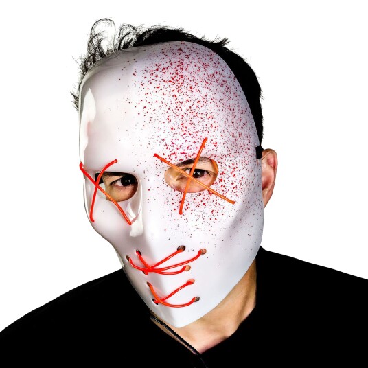 Rubies Costumes Blodig Hvit Maske BM600