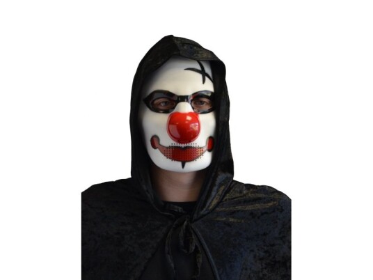Partychimp Uhyggelig Klovnemaske Pvc
