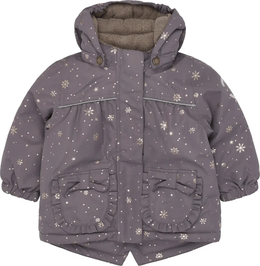 Mikk line Polyester Baby Jacket Glitter   Grey   74