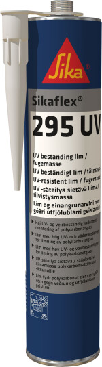 Sikaflex 295 UV Lim sort 300 ml