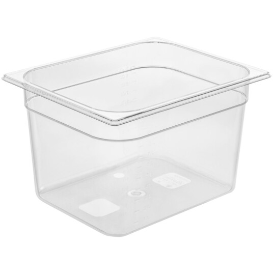 VEGA Kantine Trigno GN 1/2; Størrelse GN 1/2, 11.9l, 32.5x26.5x20 cm (LxBxD); Transparent