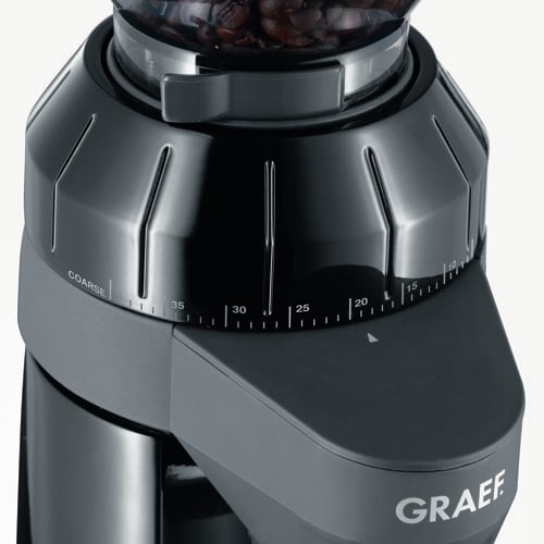 Graef Cm802eu Black 128 Watt Kaffekvern Svart