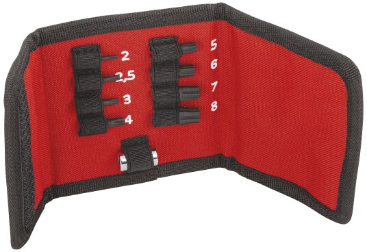 USAG Bitssett 660X/B9 HEX 2-2,5-3-4-5-6-7-8, 8 Stk USAG Bitssett 660X/B9 HEX 2-2,5-3-4-5-6-7-8, 8 Stk