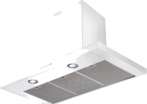 RØROSHETTA LYRA 80 KJØKKENVENTILATOR, HVIT