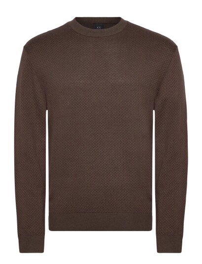 Armani Exchange Pullover Brown XL Armani Exchange Pullover Brown XL