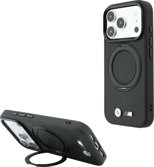 BMW Kevlar 360 MagSafe-etui til iPhone 18 Pro / 17 Pro - Svart
