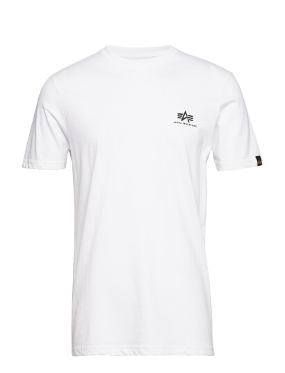 Alpha Industries Basic T-Shirt Sl - White - S