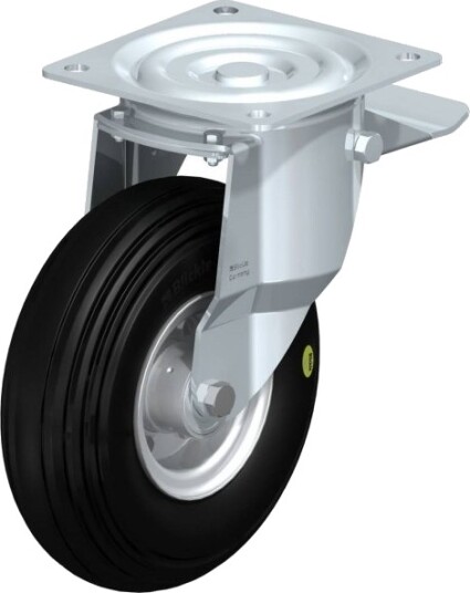Blickle 656967 L-Vw 260K-St Styrehjul Med Bremse (Hjuldiameter 260 Mm) Bæreevne Maks. 200 Kg 1 Stk