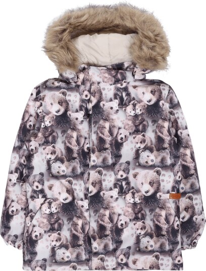 Gugguu Print Winter Parka   BEARS   116