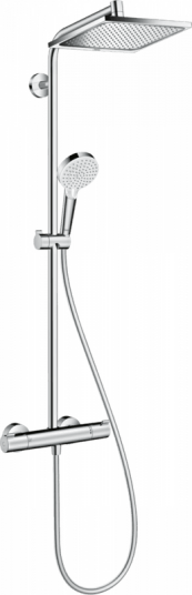 Hansgrohe Crometta E 240 Takdusj firkantet, krom