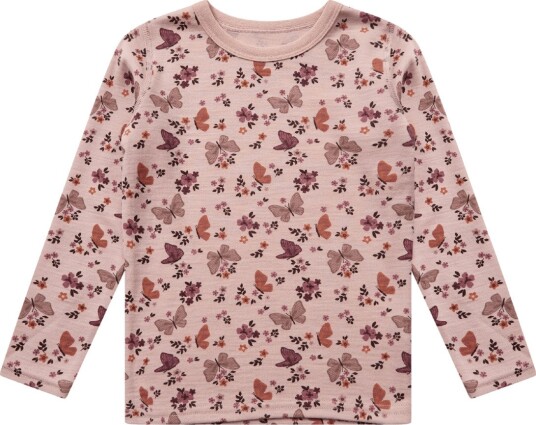 Hust & Claire Ulltrøye Butterfly Dusty Rose