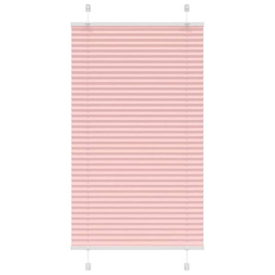 plisségardin Rosa 70x100 cm Stoff Bredde 69,4 Polyester