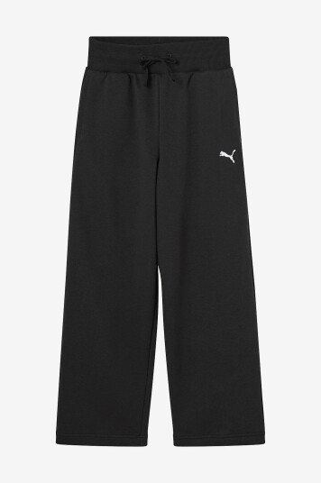 Puma Sweatbukser Wardrobe Ess Relaxed Wide Leg Sweatpants TR G Svart