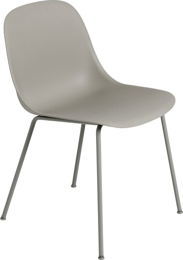 Muuto Fiber Spisestol med Base Grå