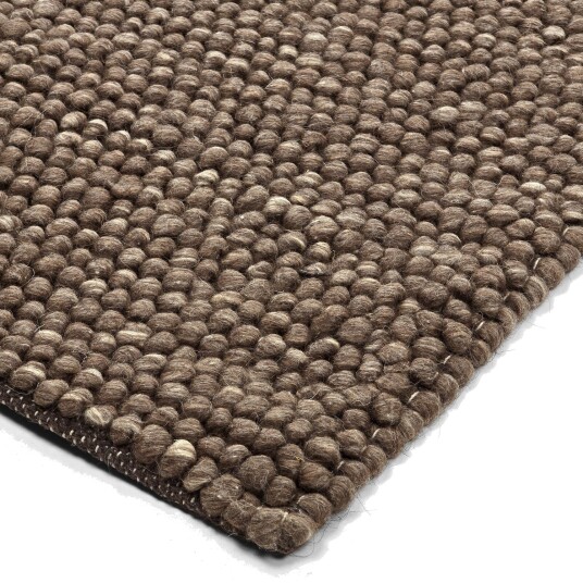 Ullteppe Avafors Wool Bubble brun/beige Størrelse: 140 x 200 cm