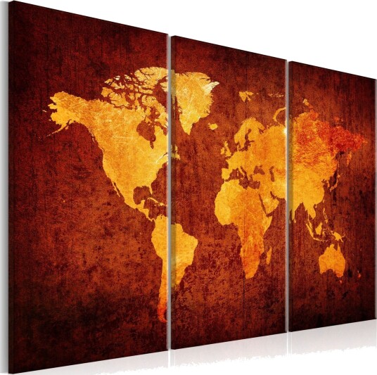 Bilde World Of Orange 90x60 Artgeist sp. z o. o.