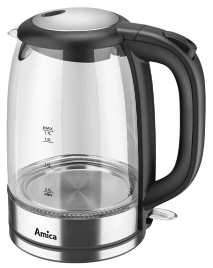 Amica KD2050 Vannkoker 1,7L 2200W Glass