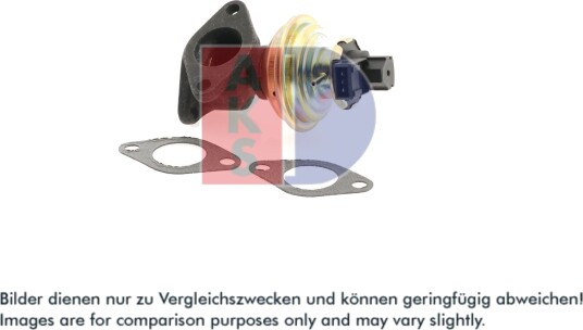 EGR-ventil AKS DASIS 025000N