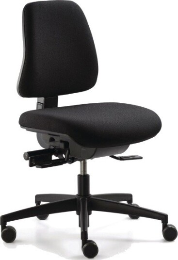 Kontorstol, Dauphin Shape S, Sort Kontorstol, Dauphin Shape S, Sort