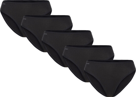 Organic Basics | Core High Leg Briefs 5 Pack | S