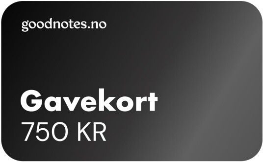 Goodnotes.no Gavekort Kr 750.00