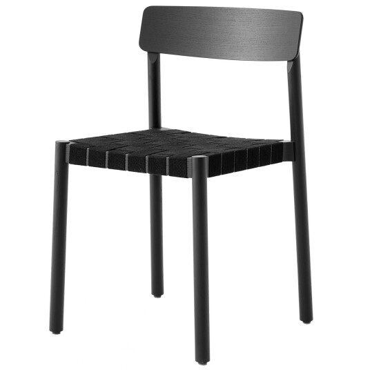 &Tradition Betty TK1 Stol TK1 Sort / Sort Vevet Bånd &Tradition Betty TK1 Stol TK1 Sort / Sort Vevet Bånd
