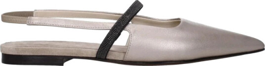 Brunello Cucinelli Dame Sko Beige 36 EU, Brunello Cucinelli Dame Sko Beige 36 EU,