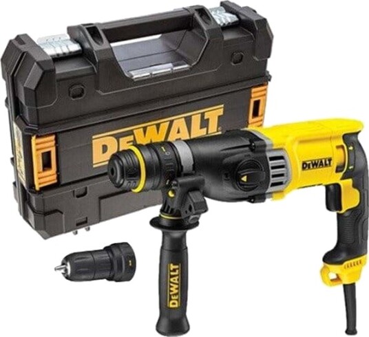 Dewalt D25144K SDS-PLUS Hammer and QC-bolt - Yellow