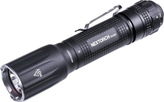 Nextorch Lommelykt Ta30c 1600 Lm/330 M 2600 Mah Usb-C Oppladbar (18650) - Kan Bruke 2Xcr123a