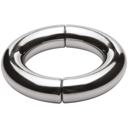 Master Series Mega Magnetize Magnetisk Penisring i Rustfritt Stål - Sølv