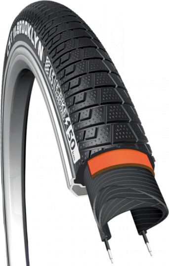Sykkeldekk CST Tires Pro Brooklyn C1996 24x2.15 Black
