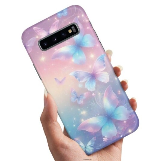 Samsung Galaxy S10 - Deksel/Mobildeksel Butterflies
