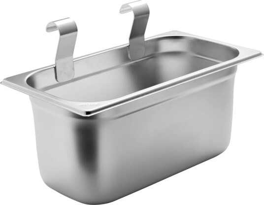 VEGA Bestikkbeholder Serve til serveringsvogn; 32.5x15x17.6 cm BxDxH; Sølvfarge