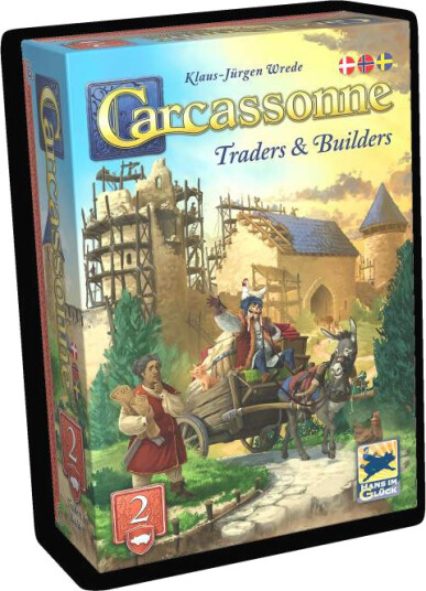 Carcassonne Utvidelse 2 Traders & Builders (2025 Utgave)
