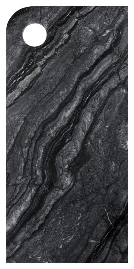 Mette Ditmer MARBLE serving board large  Black / Grey