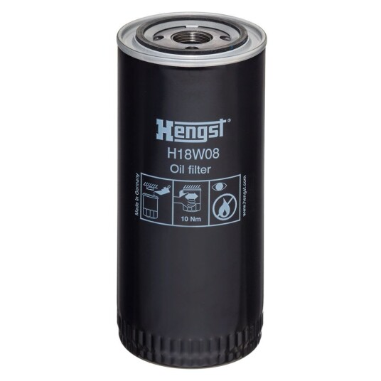 Oljefilter HENGST FILTER H18W08 Oljefilter HENGST FILTER H18W08