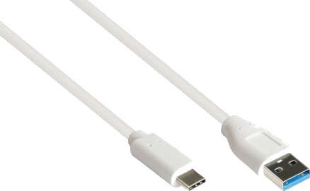 Alcasa 2831-Ac010w 1 M Usb A Usb C Usb 3.2 Gen 2 3.1 Gen 2 10 Gbit/S Hvit
