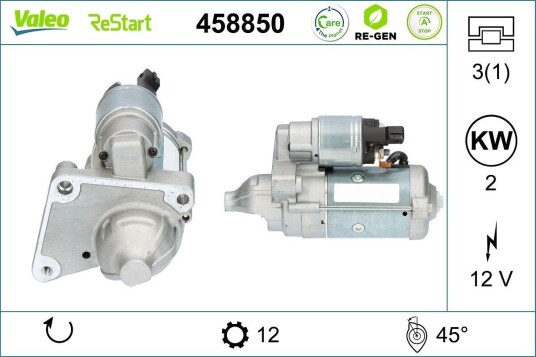 VALEO 458850 Starter
