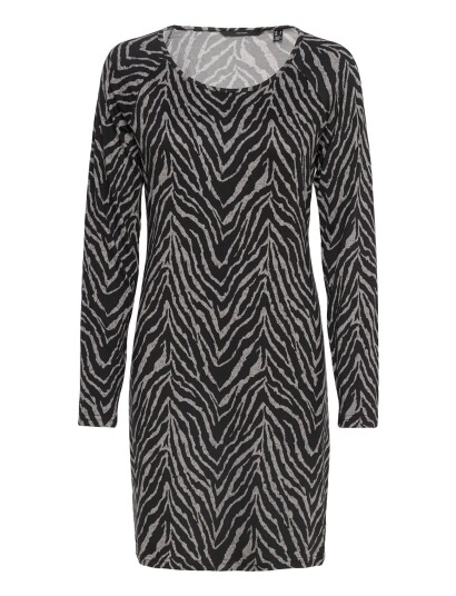 Vero Moda | Vmzera Ls Short Dress Jrs Lt | S