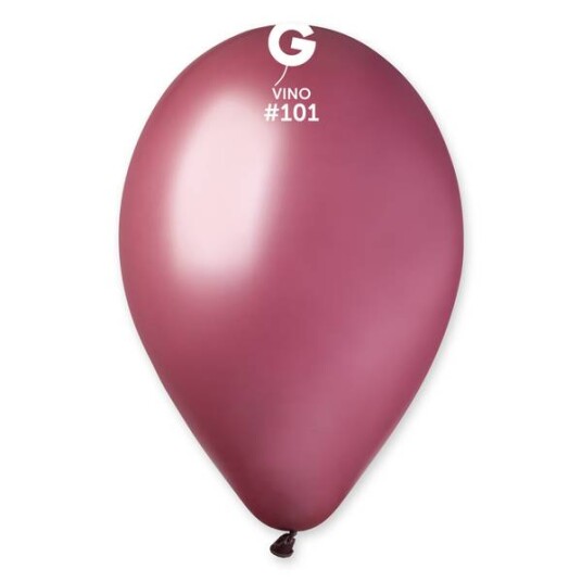 101 Gemar lateksballonger Vino 33cm