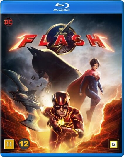 The Flash 2023 Blu-ray Action / Fantasy Film med 2 plater
