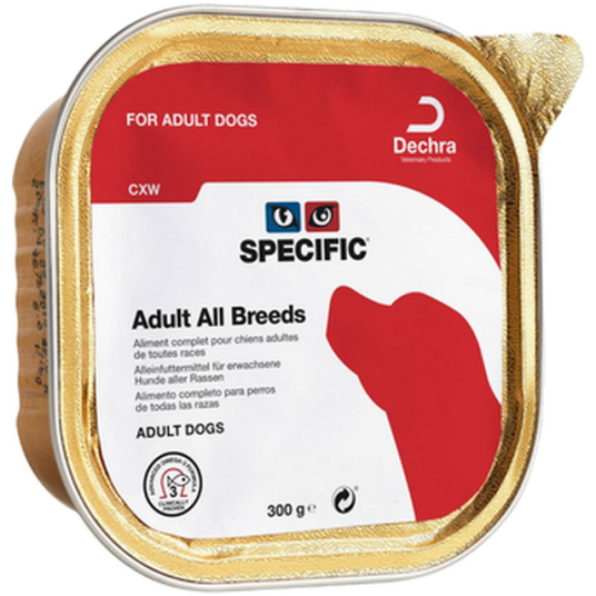 Dogs Cxw Voksen Alle Raser 300 G X 6 Hund Hundefôr Specific